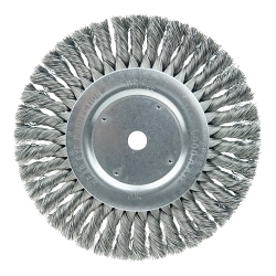 8IN STD KNOT WHEEL .016 STL 5/8 AH