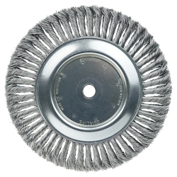10IN STD KNOT WHEEL .014 STL 3/4 AH