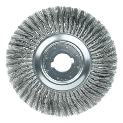 12IN STD KNOT WHEEL .014 STL 2IN AH