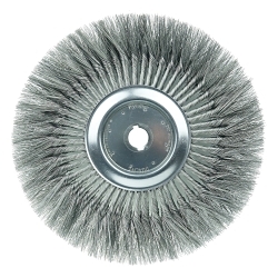 15IN STD KNOT WHEEL .016 STL 1-1/4 AH
