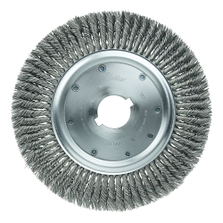 12IN .023 STD TWIST KNOTT WIRE WHEEL