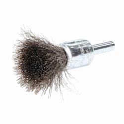 1/2IN CRIMP END BRUSH .006 SS VD