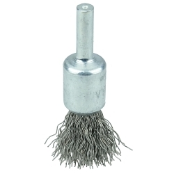1/2IN CRIMP END BRUSH .014 SS