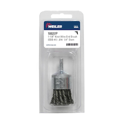 1-1/8IN KNOT END BRUSH .014 STL RT