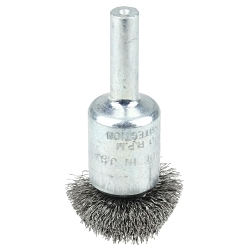 1IN FLARED CRIMP END BRUSH .008 STL