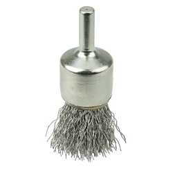 3/4 NICKEL CUP END .014 SS CRIMP