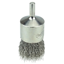 1IN NICKEL CUP END .014 SS CRIMP