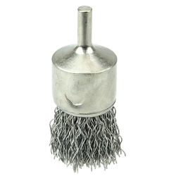 1IN NICKEL CUP END .020 SS CRIMP