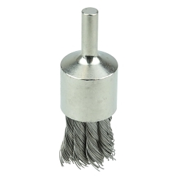 3/4 NICKEL CUP END .020 SS KNOT