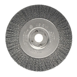 4IN .008 STL FILL CRIMP WIRE WHEEL