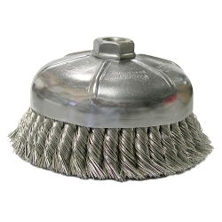 6IN KNOT CUP BRUSH .014 SS