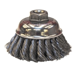 3-1/2IN KNOT CUP BRUSH .014 STL