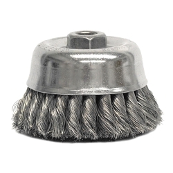 4IN 2-ROW KNOT CUP .014 STL
