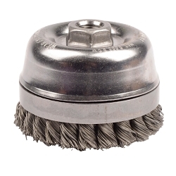 4IN 2-ROW KNOT CUP BAND .020 STL