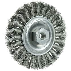 4IN TWIST WHEEL .014 SS 3/8-24