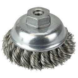 3-1/2 1-ROW KNOT CUP .023 STAINLESS