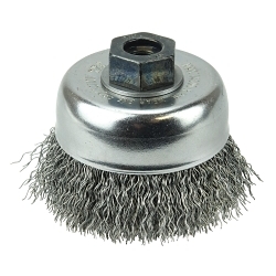 3IN CRIMP CUP .014 STL M10X1.25