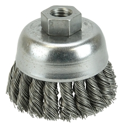 2-3/4IN KNOT CUP .020 STL 1/2-13 NUT