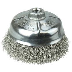 5IN CRIMP CUP .020 SS 5/8-11