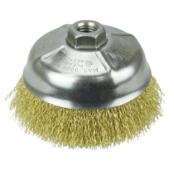 5IN CRIMP CUP .014 BRASS 5/8-11