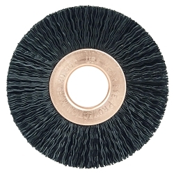 2IN NYLON WHEEL .014 BLK 1/2 AH