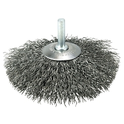 4IN CONCAVE CRIMP .008 1/4IN STEM