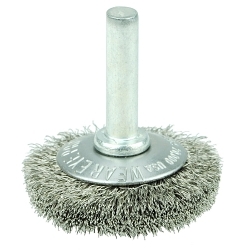 1-1/2IN SS CONCAVE CRIMP .006 1/4IN