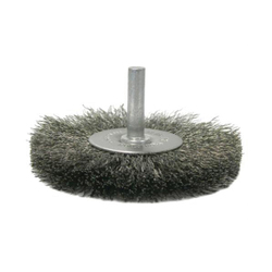 3IN STEM MOUNTED CRIMPED .008 WIRE WHEEL