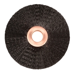 3IN NYLON WHEEL .010 BLACK 1/2IN AH