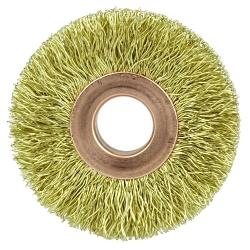 2IN CRIMP WHEEL .0118 BRASS 1/2IN AH