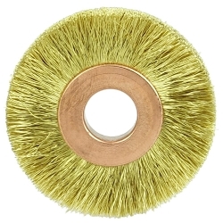 1-1/2IN CRIM WHEEL .005 BRASS 3/8IN AH