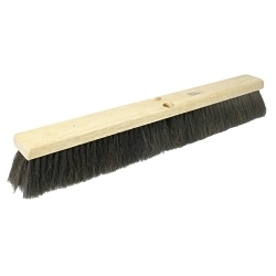 18IN FINESWEEP BLKHORSEHAIR