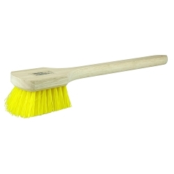 20IN UTILSCRUB YELPOLY LONGHNDL WOOD