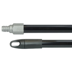 60IN METALHANDLE BLK METALTIP