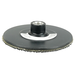 5IN BACK-UP PAD 5/8-11 NUT HOOK LOOP