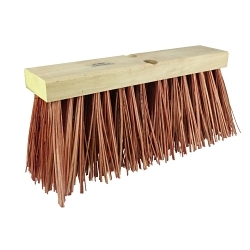 16IN DYED PALMYRA STREET BROOM
