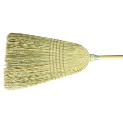 JANITORIAL BROOM CORN FIBER 57IN