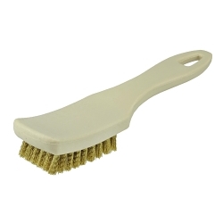 TIRE BRUSH BRASS WIRE FILL