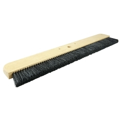 24IN CEMENT BRUSH BLK POLY 3-1/4