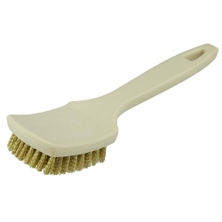 LARGE TIRE BRUSH BRASS