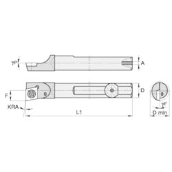 CARB SHK BORING BAR 1870079 WG