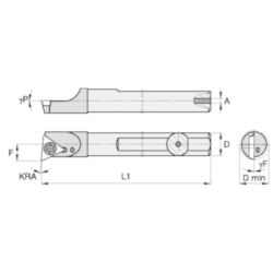 CARB SHK BORING BAR WG