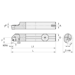 CARB SHK PROFILING BORING BAR WG