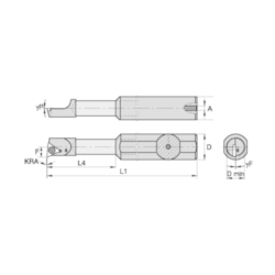 CARB SHK STEP BORING BAR WG