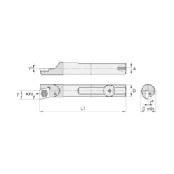 CARB SHK BORING BAR WG