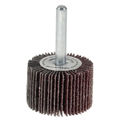 1-1/2X1X40AO FLAP WHEEL 1/4IN STEM