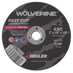 3X1/8 WOLVERINE CUT-OFF A36S 1/4 AH