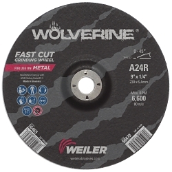 9INX1/4 WOLVERINE T27 GRIND A24R 7/8 AH