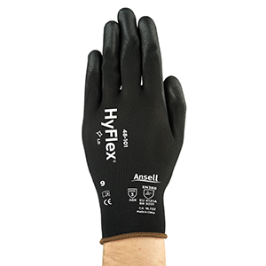 48-101 HYFLEX SENSILITE BLACK GLOVE