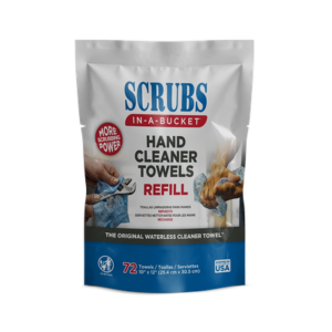 SCRUBS IN-A-BUCKET HAND CLEANER TOWELS
